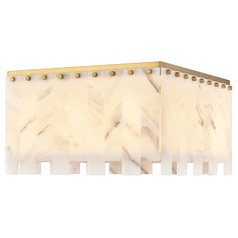 Viviana Rubbed Brass Flush Mount by Z-Lite