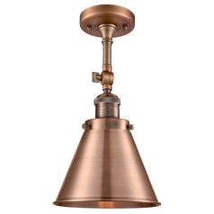 Appalachian Antique Copper Semi-Flush Mount by Innovations Lighting