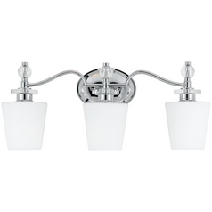 Hollister 23-Inch Bath Light in Polished Chrome by Quoizel Lighting