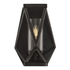 Zemi Black Sconce by Satco Lighting
