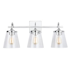 Jayne 24.25-Inch Vanity Light in Chrome by Capital Lighting