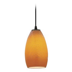 Champagne Oil Rubbed Bronze LED Mini Pendant by Access Lighting