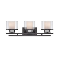 Designers Fountain Fusion Biscayne Bronze Bathroom Light