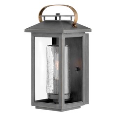 Atwater 14-Inch Ash Bronze Outdoor Wall Light by Hinkley Lighting