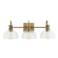 Cassidy 27-Inch Vanity Light in Aged Brass by Capital Lighting