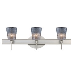 Besa Lighting Nico Satin Nickel Bathroom Light