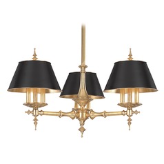 Cheshire Aged Brass Chandelier by Hudson Valley Lighting