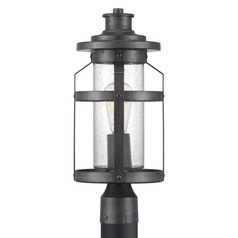Haslett Antique Pewter Post Light by Progress Lighting
