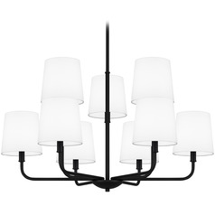 Quoizel Lighting Gallagher Matte Black Chandelier