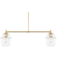 Designers Fountain Summer Jazz Brushed Gold Island Light