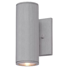 Skyline Brushed Aluminum LED Outdoor Wall Light by Minka Lavery