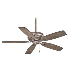 Timeless 54-Inch Fan in Burnished Nickel by Minka Aire