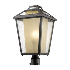 Memphis Outdoor Oil Rubbed Bronze Post Light by Z-Lite