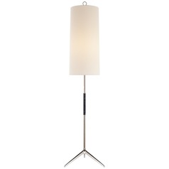 Aerin Frankfort Floor Lamp in Polished Nickel by Visual Comfort Signature