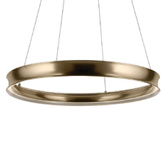 Larousse 39.50-Inch LED Chandelier in Champagne Bronze by Kichler