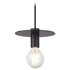 Kasa Black Mini Pendant by Matteo Lighting