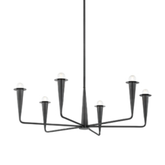 Danna 39.75-Inch Chandelier in Old Bronze by Mitzi by Hudson Valley