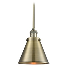 Appalachian Antique Brass Mini Pendant by Innovations Lighting