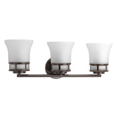 Cascadia Bathroom Light in Bronze by Progress Lighting
