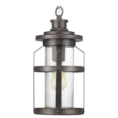 Haslett Antique Pewter Outdoor Hanging Light by Progress Lighting