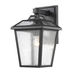 Bayland Black Outdoor Wall Light by Z-Lite