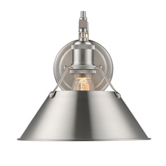 Orwell Wall Sconce in Pewter by Golden Lighting