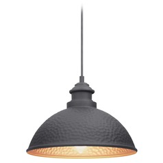 Englewood Black Outdoor Hanging Light by Progress Lighting