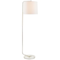 Barbara Barry Swing Articulating Lamp in Silver by Visual Comfort Signature