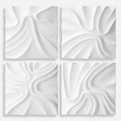 The Uttermost Company Grace Feyock Snowdrift Fresh White Wall Art