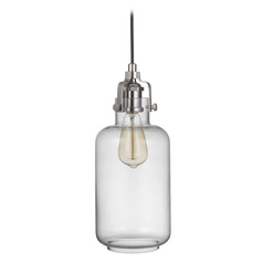 State House Polished Nickel Mini Pendant by Craftmade Lighting