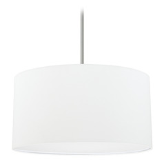 Alan 18-Inch Pendant in Brushed Nickel by HomePlace by Capital Lighting