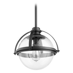 Noir Pendant with Globe Shade by Quorum Lighting