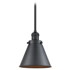 Appalachian Matte Black Mini Pendant by Innovations Lighting