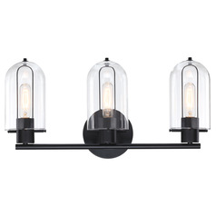 Designers Fountain Skylar Matte Black Bathroom Light