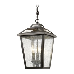 Bayland Oil Rubbed Bronze Outdoor Hanging Light by Z-Lite