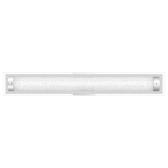 Glitz Polished Chrome LED Vertical Bathroom Light by Quoizel Lighting