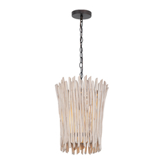 Baywood 18-Inch High Eucalyptus Pendant in Bronze by Maxim Lighting