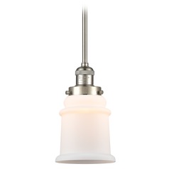 Canton Brushed Satin Nickel Mini Pendant by Innovations Lighting