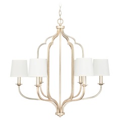 Ophelia 6-Light Winter Gold Chandelier by Capital Lighting