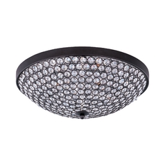 Glimmer Bronze Flush Mount by Maxim Lighting