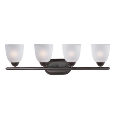 Axis Oil Rubbed Bronze Bathroom Light by Maxim Lighting