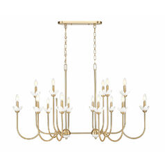 Z-Lite Allistair Modern Gold Island Light