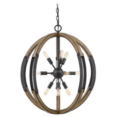 Babaton Old Black Pendant by Quoizel Lighting