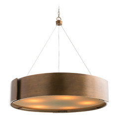 Dante Large Chandelier in Antique Brass by Arteriors Home