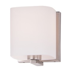 Wrap Satin Nickel Sconce by Maxim Lighting