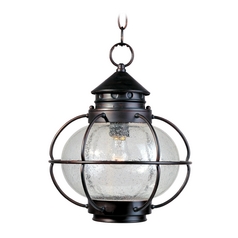 Portsmouth Oil Rubbed Bronze Outdoor Hanging Light by Maxim Lighting