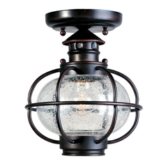 Portsmouth Oil Rubbed Bronze Flush Mount by Maxim Lighting