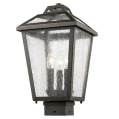 Bayland Oil Rubbed Bronze Post Light by Z-Lite