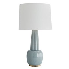Arlington 30.5-Inch Table Lamp in Celadon & Gold by Arteriors Home