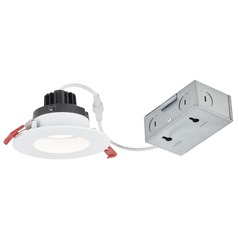 Recesso 3 Inch IC Rated Adjustable White Reflector 2700K